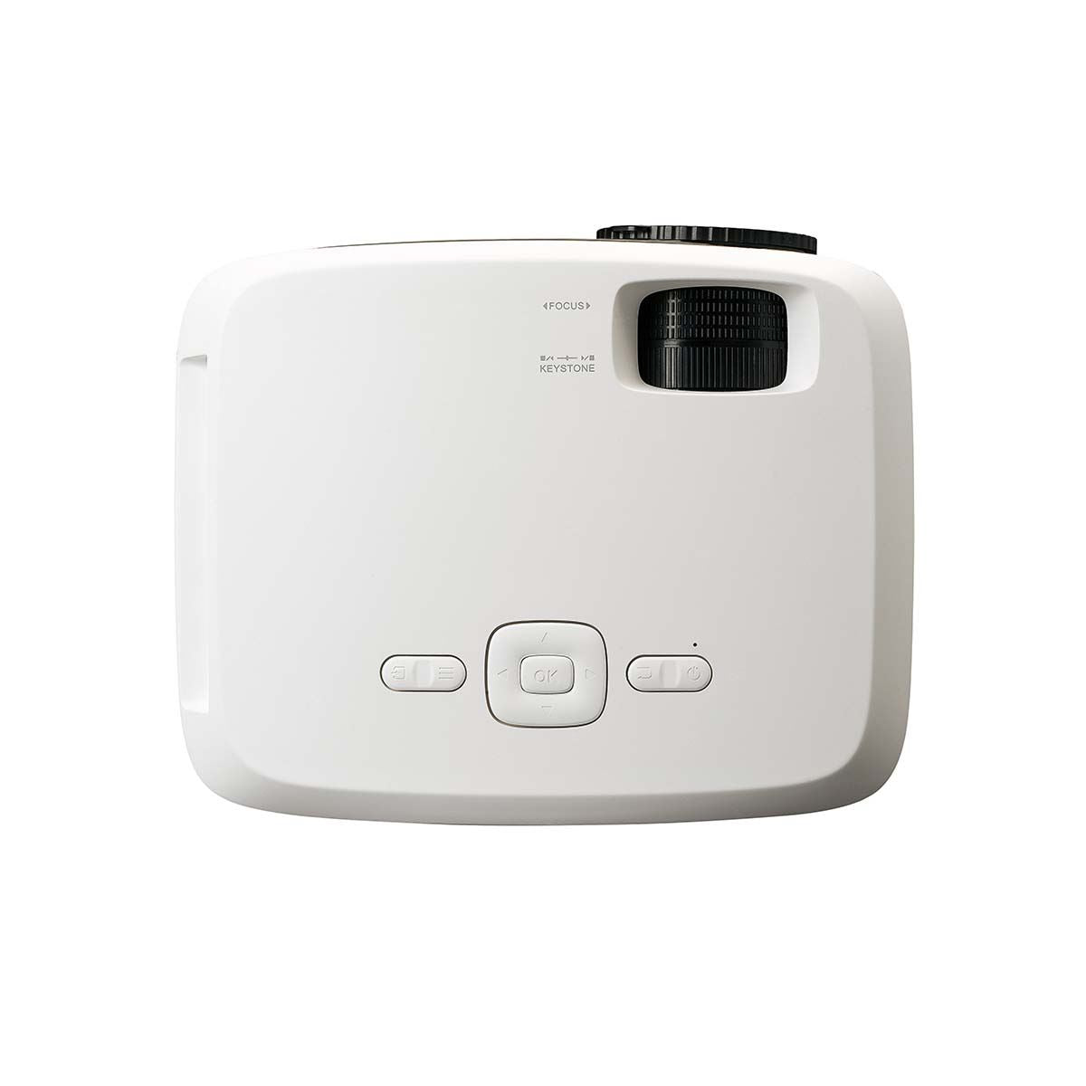 Lenco Full HD 1080P LCD projector with Bluetooth White