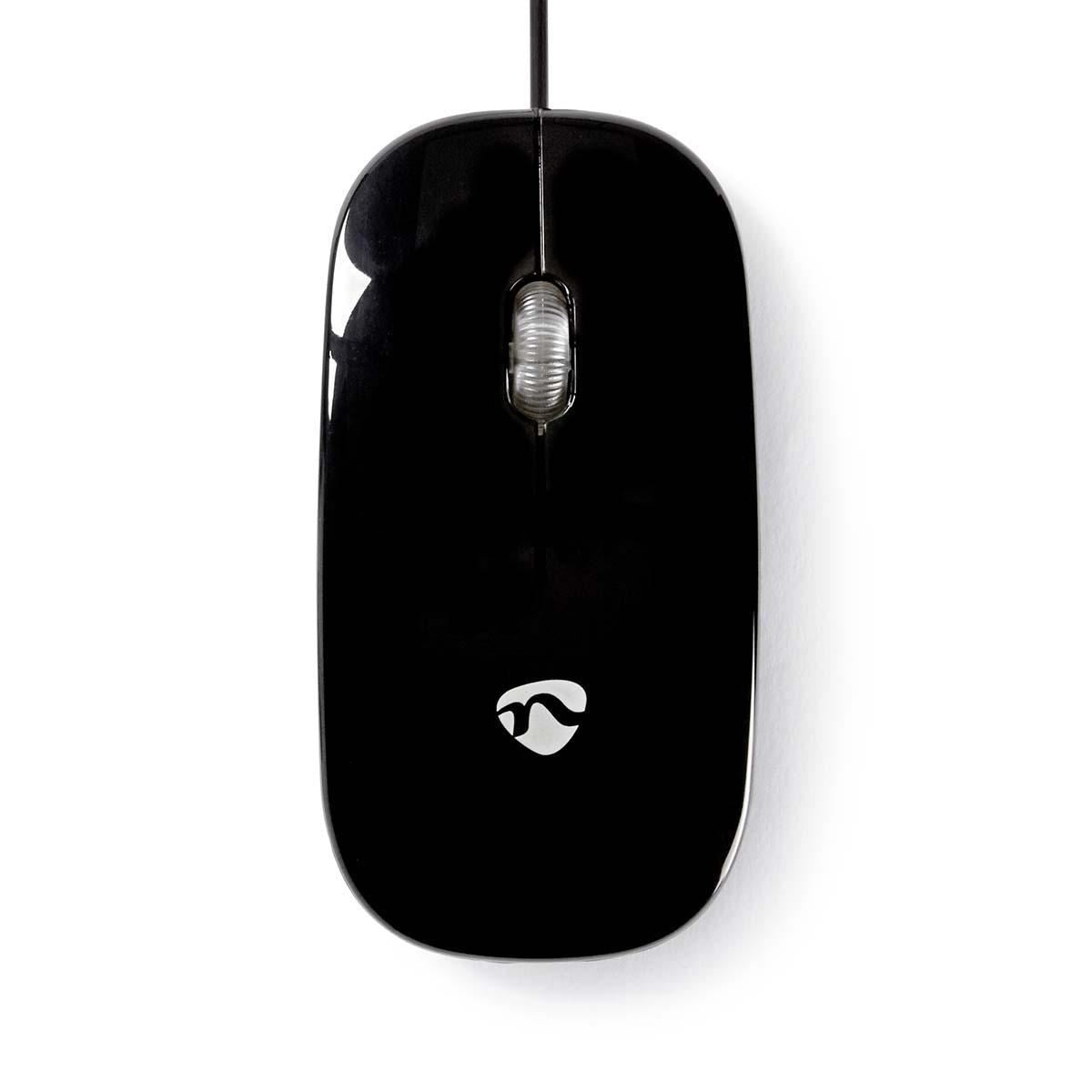 Nedis Mouse | Wired | 1000 dpi | Number of buttons: 3 | Both Handed