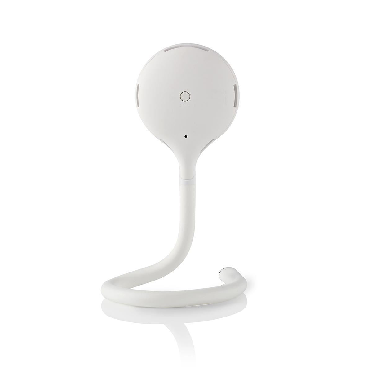 Nedis SmartLife Indoor Camera | Wi-Fi | Full HD 1080p | Cloud Storage (optional) / microSD (not included) | With motion sensor | Night vision | White