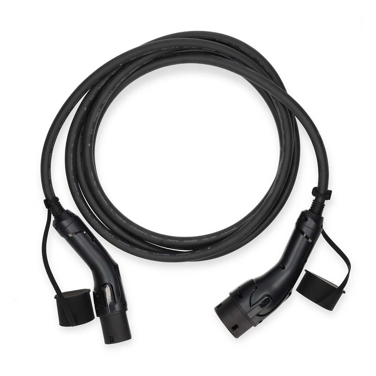 Nedis Electric Vehicle Charge Cable | Cable Type 2 | 32 A | 22000 W | 3-Phases | 5.00 m | Black | Gift Box