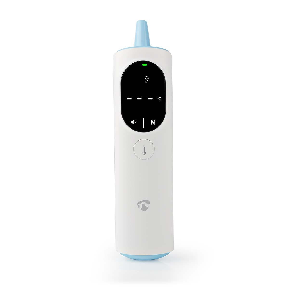 Nedis SmartLife Infrared Thermometer | LED Display | Ear / Forehead | White