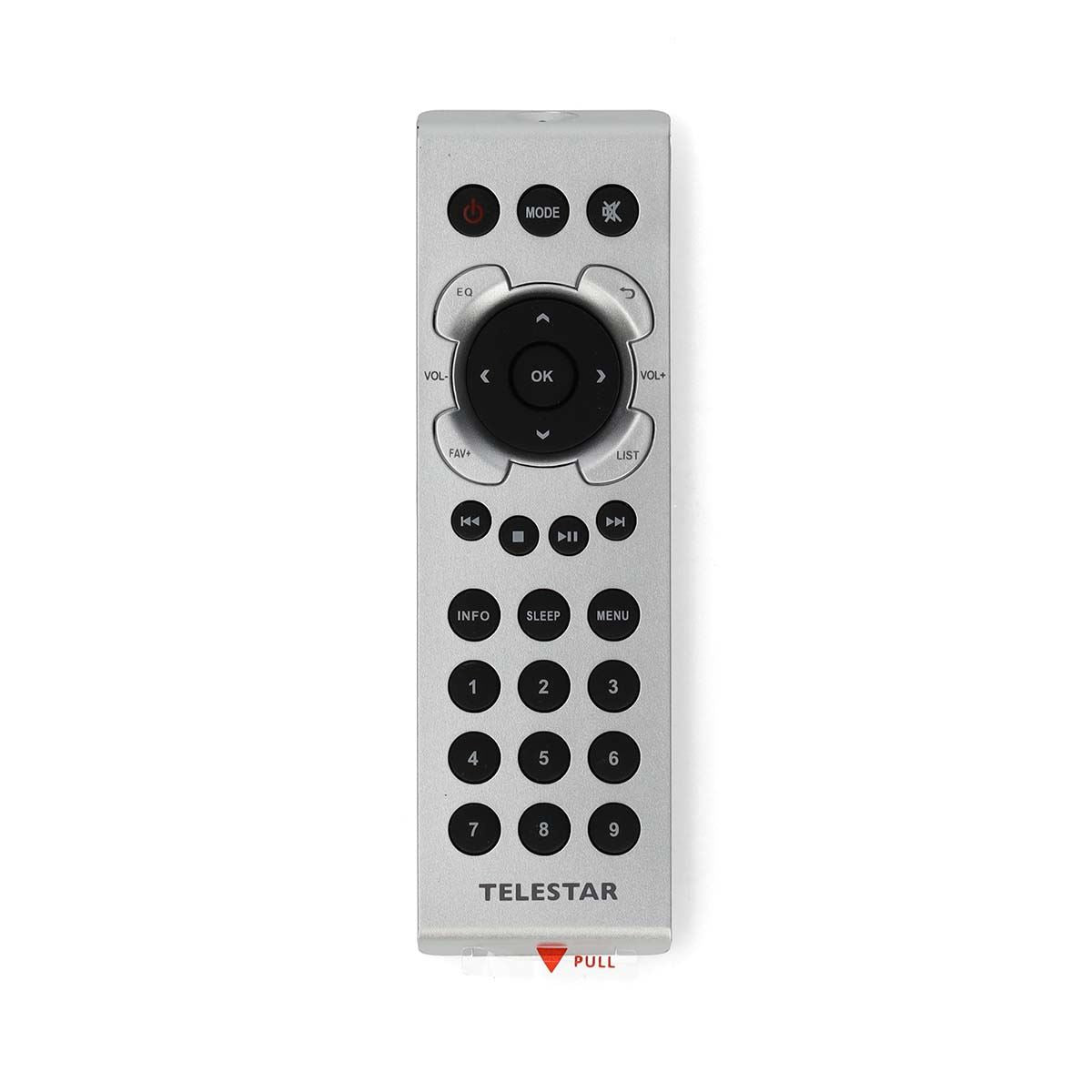 Telestar Remote Control DIRA M10 / S20 / S20i Silver