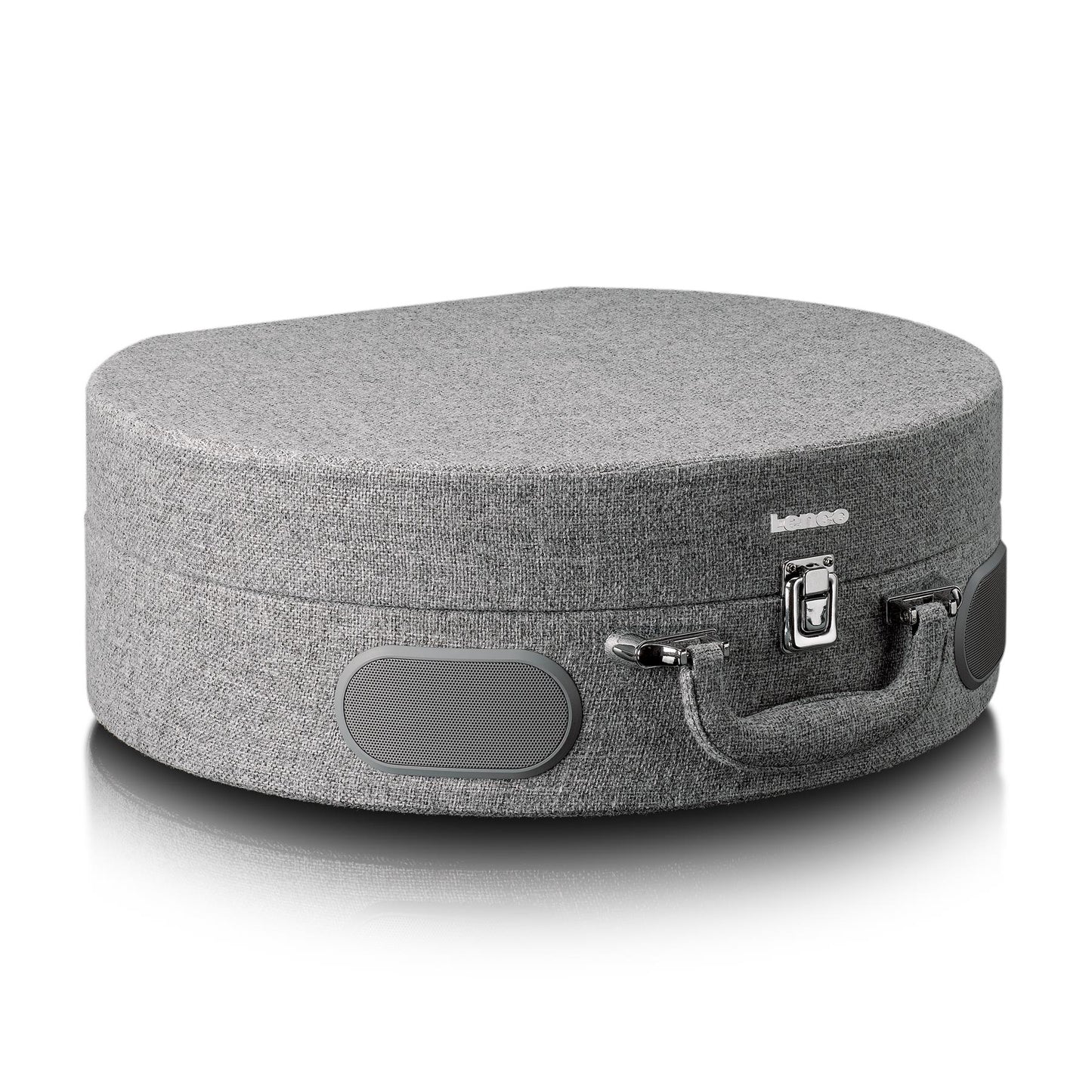 Lenco Wooden retro record player with built-in speakers, Bluetooth® and AT3600L cartridge Grey