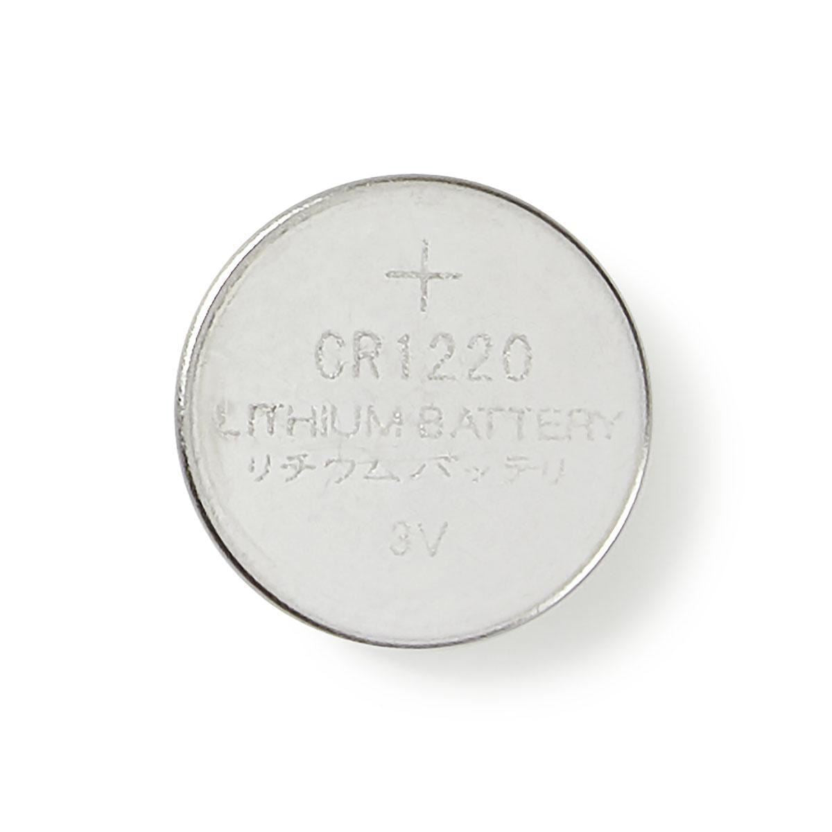Nedis Lithium Button Cell Battery CR1220 | 3 V DC | 5-Pack