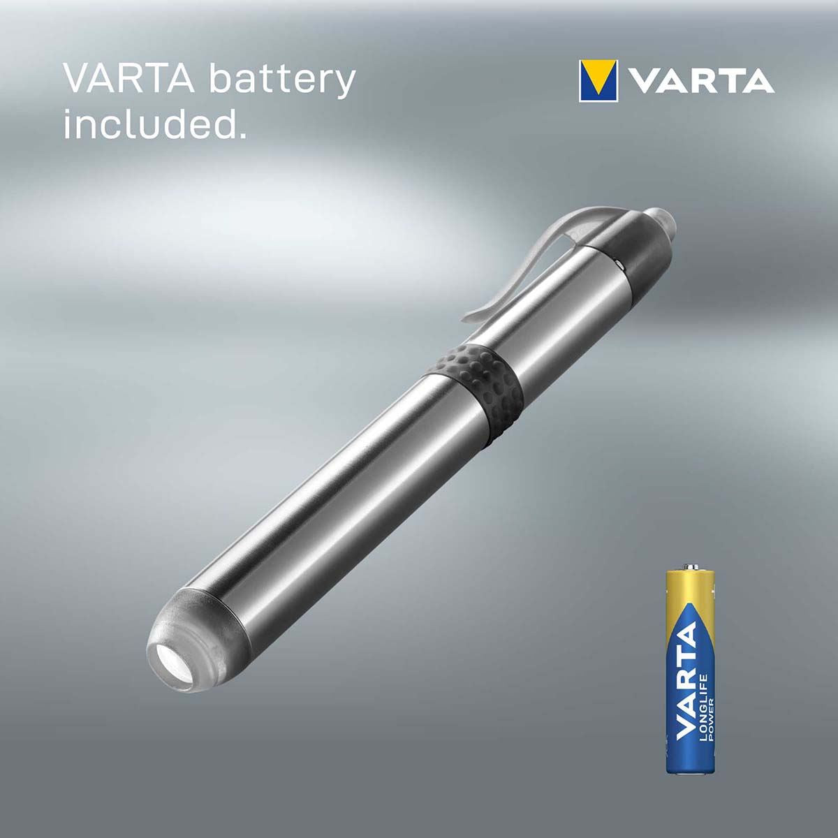Varta LED Torch 3 lm Silver