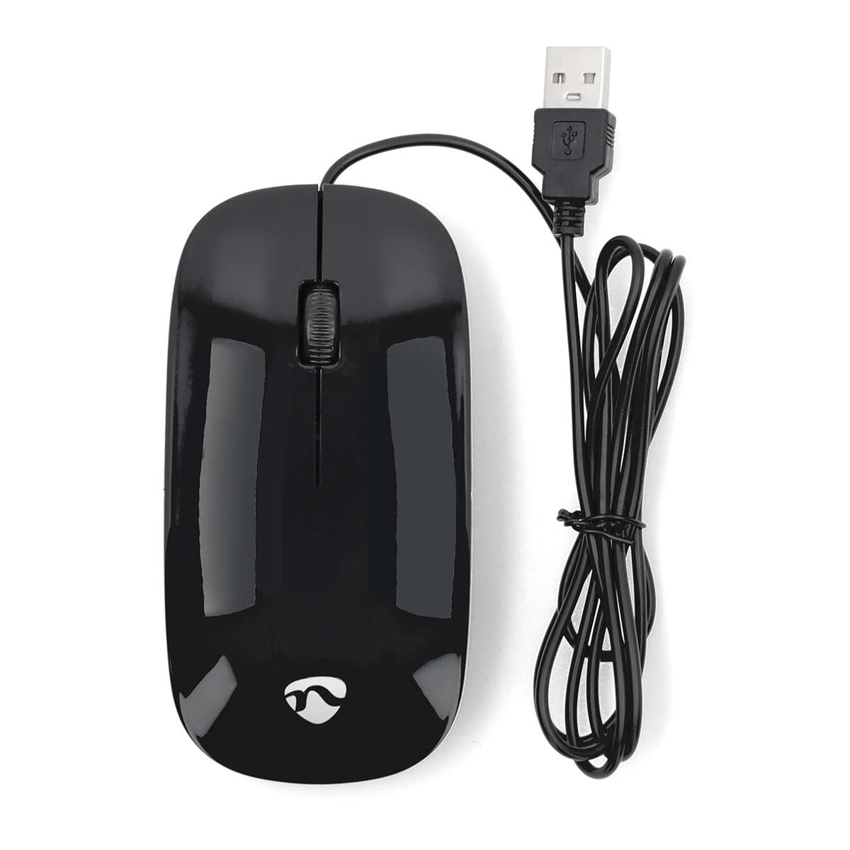 Nedis Mouse | Wired | 1000 dpi | Number of buttons: 3 | Both Handed