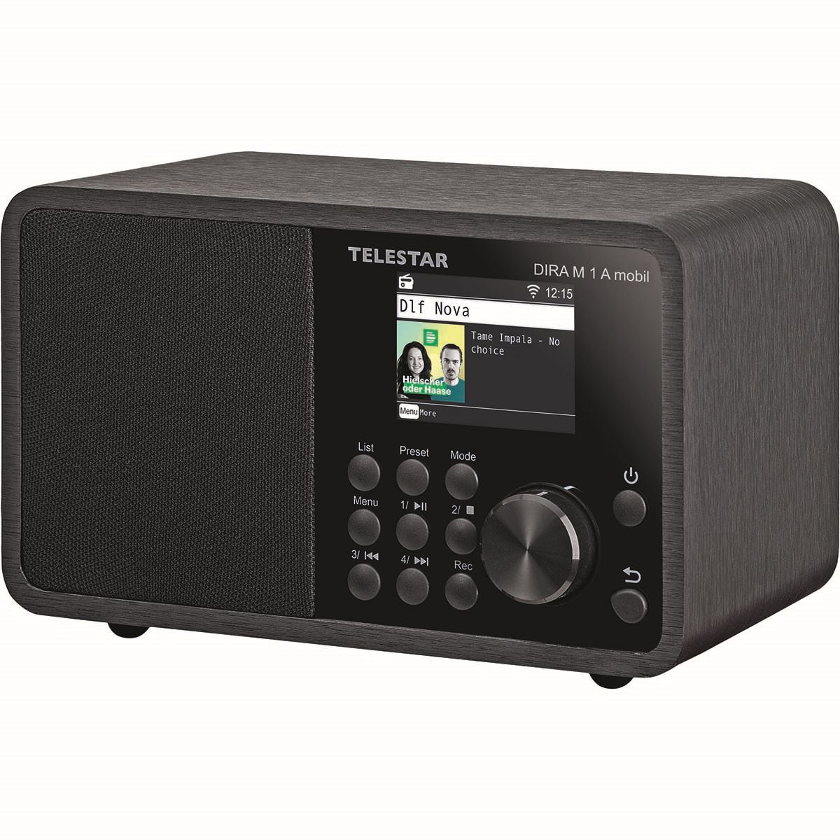 Telestar DIRA M 1 A Mobile EWF Battery-operated Mono Multifunction Radio DAB+ / FM / Internet / Bluetooth Black