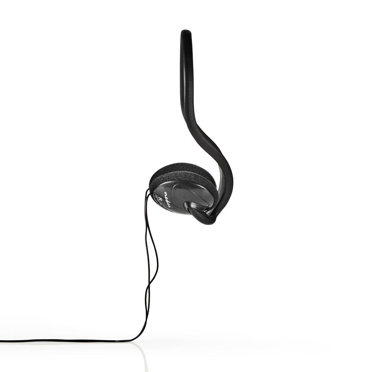 Nedis On-Ear Wired Headphones | 3.5 mm | Cable length: 2.10 m | Black
