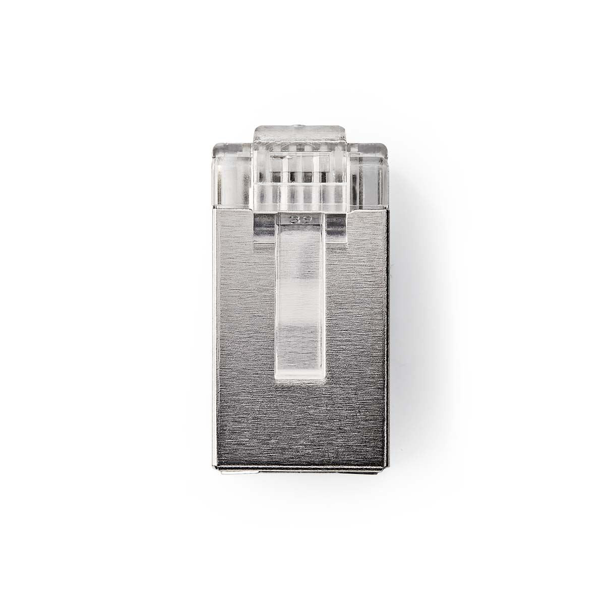 Nedis RJ45 Connector | Male | Stranded STP CAT6 | Straight | Gold Plated | 10 pcs | PVC | Transparent | Box