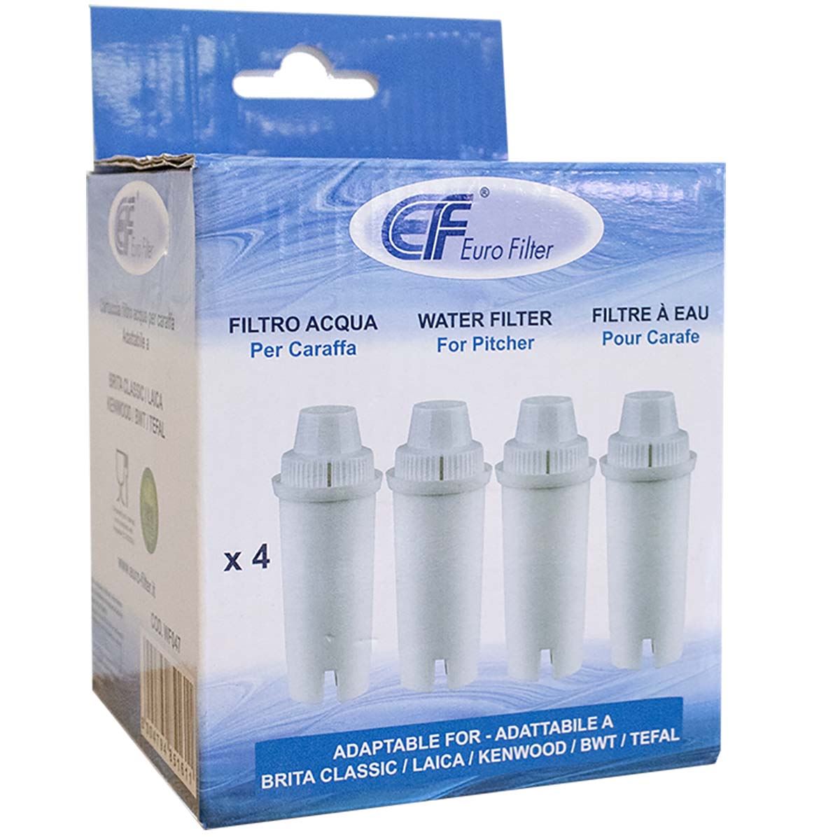 Euro Filter Water filter cartridge for Nedis Hot Water Dispenser AWD300FBK, KAWD310FBK, KAWD100FB