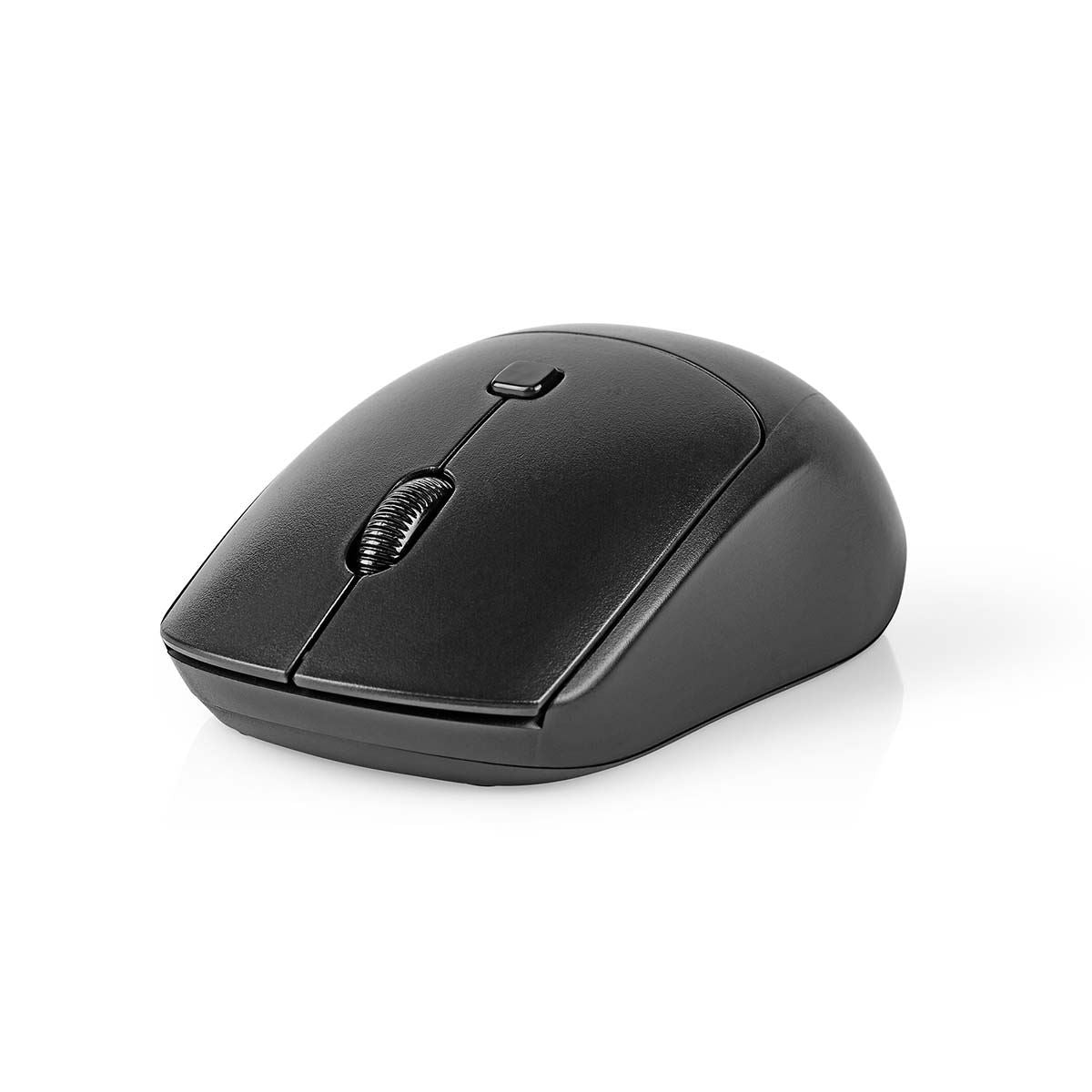 Nedis Mouse and Keyboard Set | Wireless | Mouse and keyboard connection: USB | 800 / 1200 / 1600 dpi | Adjustable DPI | QWERTY | US Layout