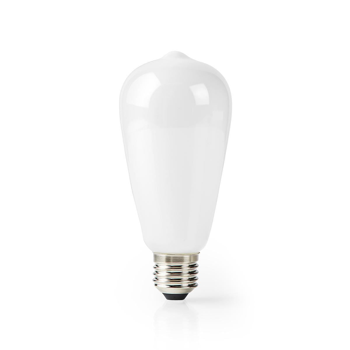 Nedis SmartLife LED Filament Bulb | Wi-Fi | E27 | 500 lm | 5 W | Warm White | 2700 K | Glass | Android™ / IOS | ST64 | 1 pcs