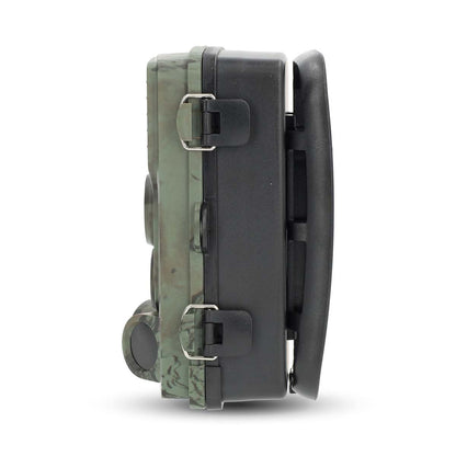 Nedis Wildlife Camera | 4K@10fps | 50 MPixel | 5 MPixel CMOS | IP65 | Black No-Glow IR | Night vision | Viewing angle: 60 ° | Motion sensor | Detection angle: 130 ° | Detection range: 20 m | Screen size: 2.4 " | LCD Screen | Brown / Green