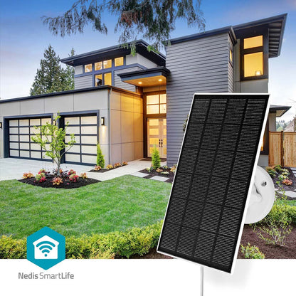 Nedis Solar Panel | 5.3 V DC | 0.5 A | USB Type-C™ | Cable length: 3.00 m | Accessory for: WIFICBO30WT / WIFICBO32WT