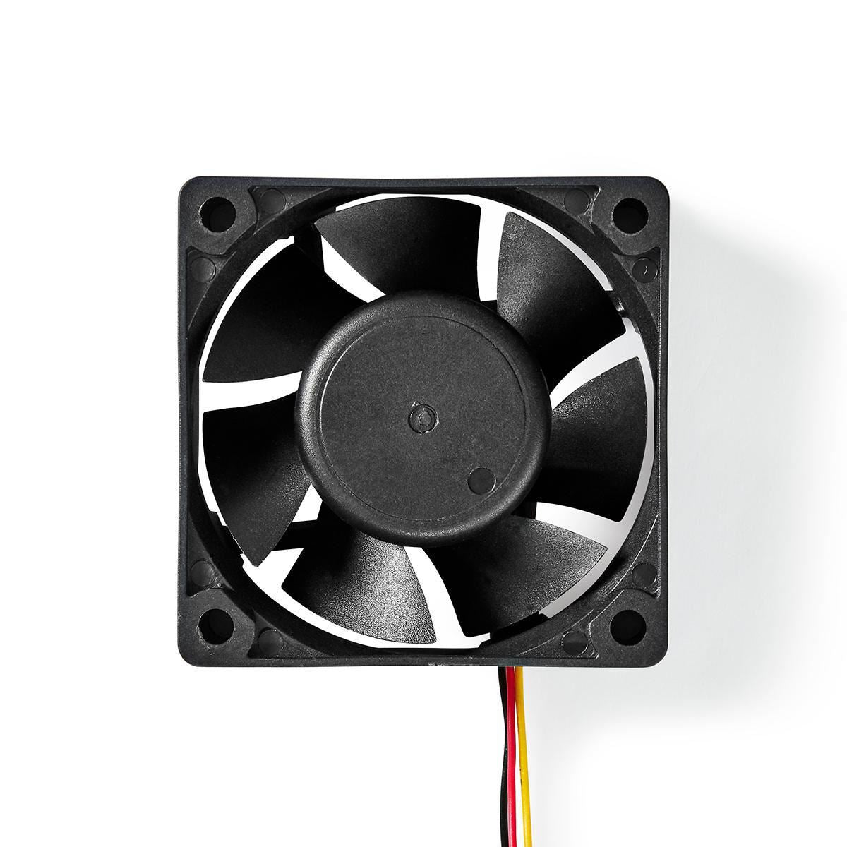 Nedis DC Fan | DC | Fan size: 60 mm | 3-Pin | 32.3 dBA | Black