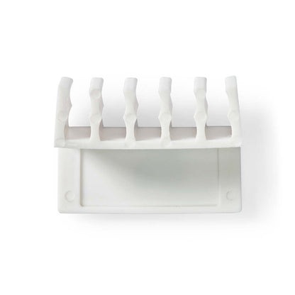 Nedis CMGC21052WT | Cable Management | Cable Clip | Click and Go | 2 pcs | Number of slots: 5 Slots | Maximum cable thickness: 7.1 mm | Polypropylene | White