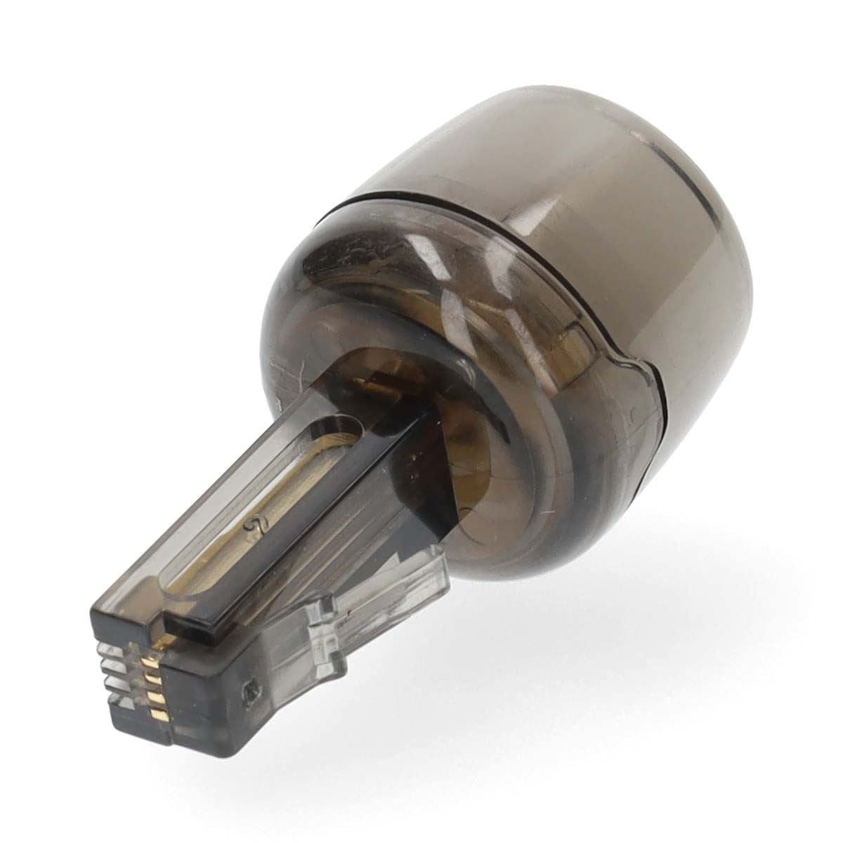Nedis Anti-Twist Telecom Adapter | Connector type: RJ10 | Adapter type: Adapter | PVC | Black / Transparent