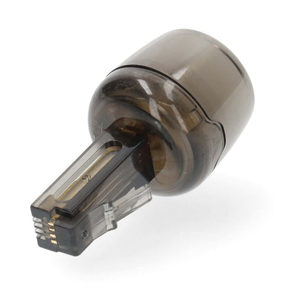 Nedis Anti-Twist Telecom Adapter | Connector type: RJ10 | Adapter type: Adapter | PVC | Black / Transparent