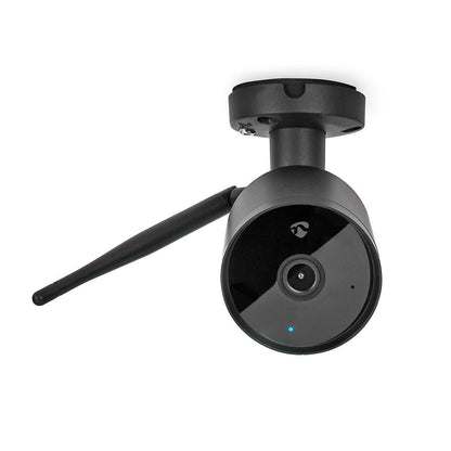 Nedis SmartLife Outdoor Camera | Wi-Fi | Full HD 1080p | IP65 | Cloud Storage (optional) / microSD (not included) | 12 V DC | With motion sensor | Night vision | Black
