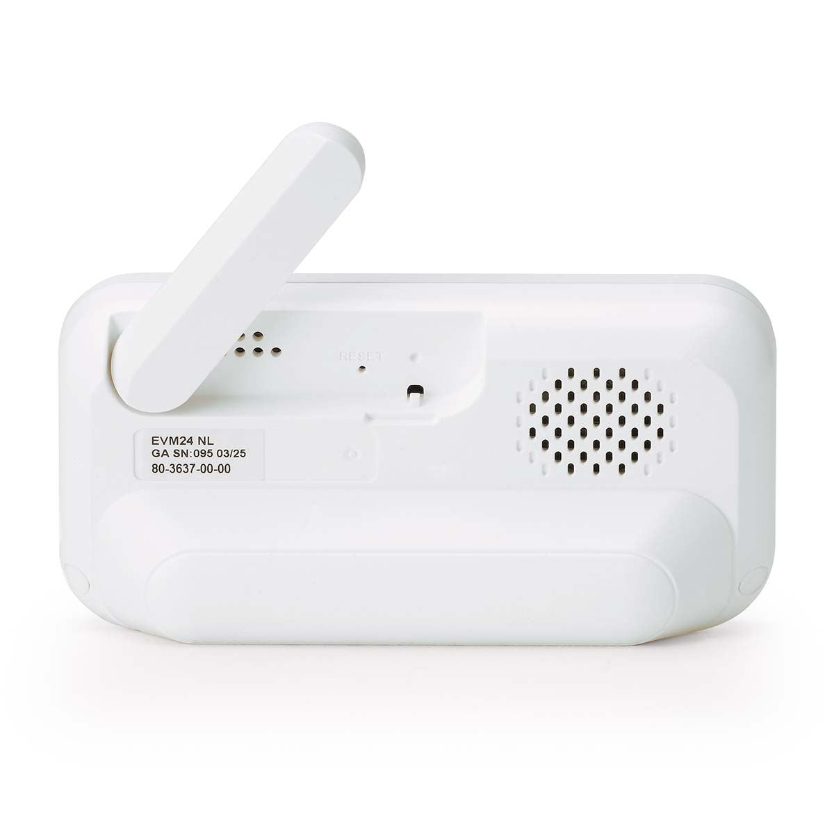 ELEC EVM24 | Baby monitor with camera with 2.4-inch colour display, night vision and talkback function - White