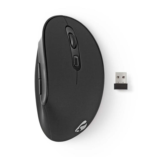 Nedis Mouse | Wireless | 800 / 1000 / 1600 dpi | Adjustable DPI | Number of buttons: 6 | Right-Handed
