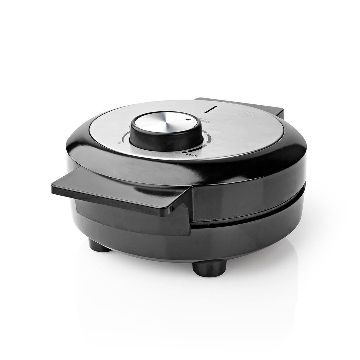 Nedis Waffle Plate | 19 cm | 1000 W | Black