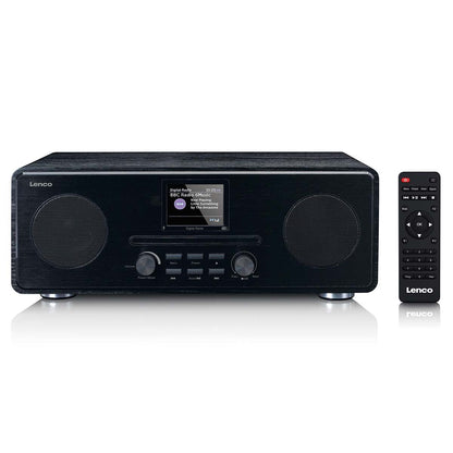 Lenco DAB+ FM radio with CD MP3 Player Bluetooth Black