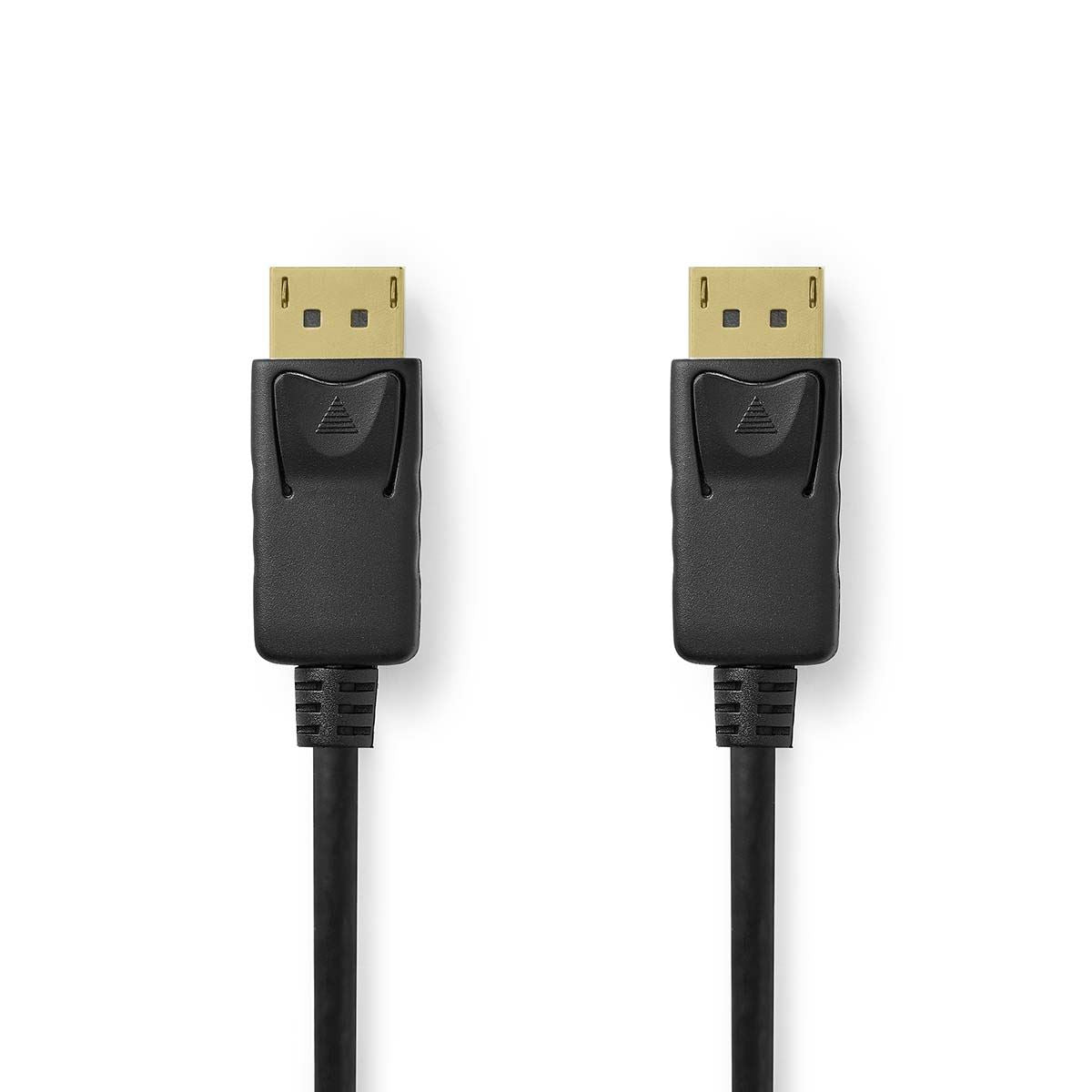 Nedis DisplayPort Cable | DisplayPort Male | DisplayPort Male | 4K@60Hz | Nickel Plated | 2.00 m | Round | PVC | Black | Label
