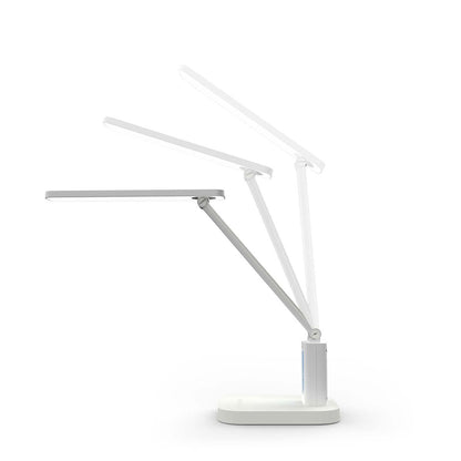 Nedis LTLRC10WT | LED Desk Lamp | Dimmable | 3 Light Modes | 220 lm | Rechargeable | Dimmer - On Product | White