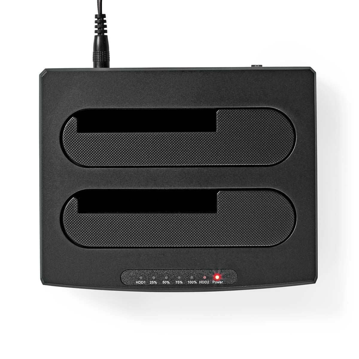 Nedis Hard Disk Docking station | USB 3.2 Gen1 | USB Type-A | 2 Disks | 2.5 / 3.5 " | USB 3.2 Gen1 | Docking | Desktop
