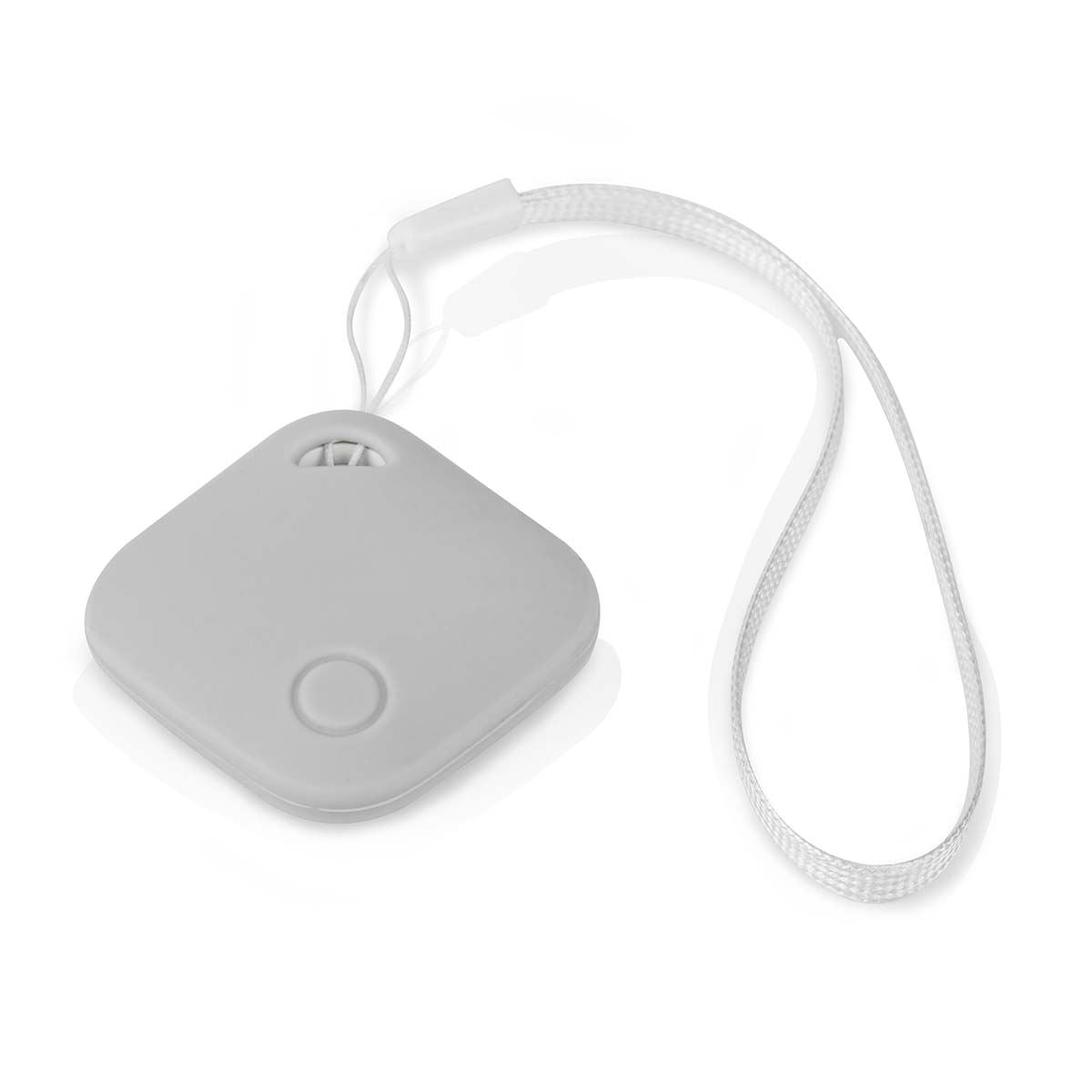 Nedis Key Finder | Compatible with: Apple Find My App | Battery Powered | 1x CR2032 | Batteries included | Bluetooth® version: 5.1 | Battery life up to: 1 year | White | 1 pcs