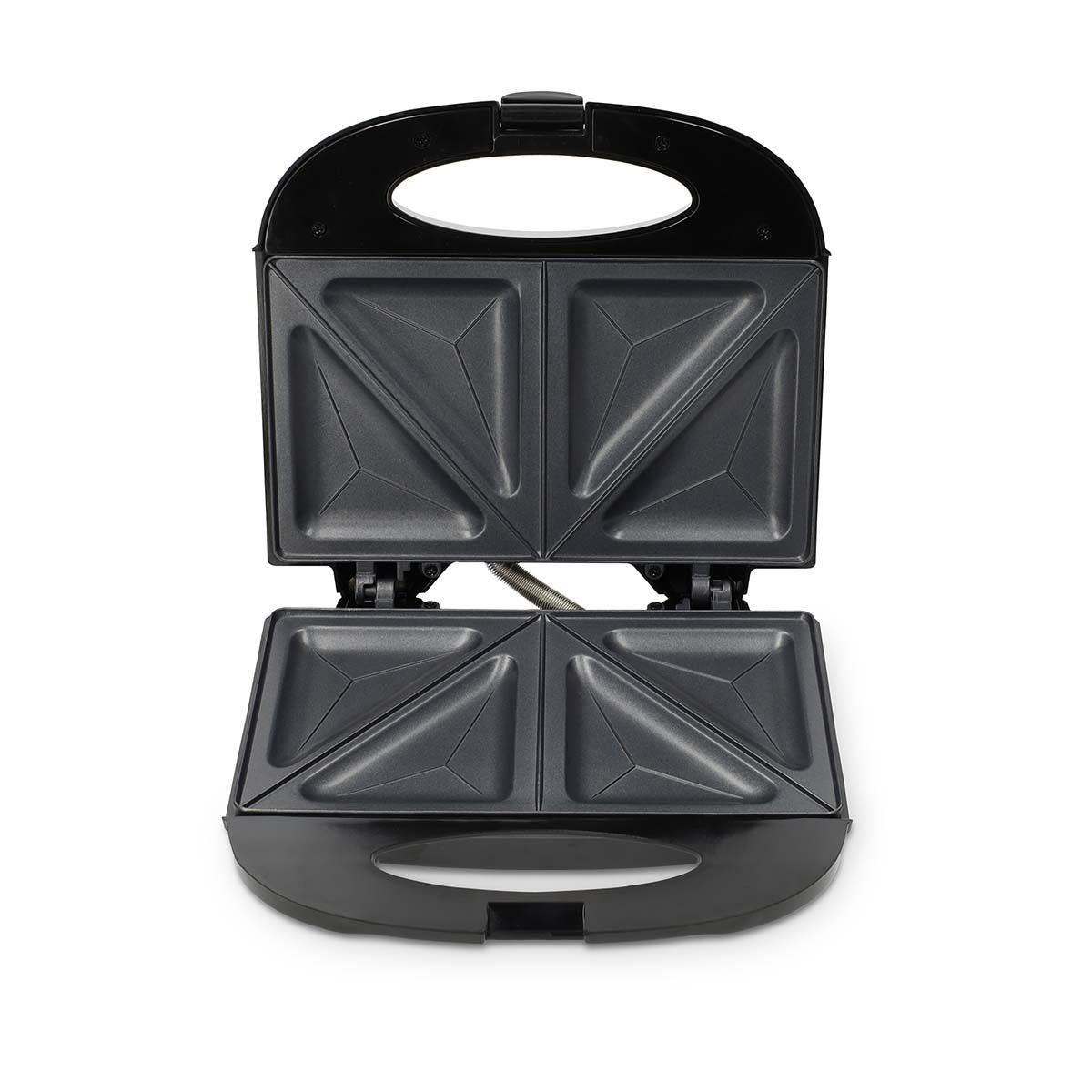 MELISSA 16240112 | Sandwich Maker | 750 W | Sandwich plates | Automatic temperature control | Non-stick Coating | Black