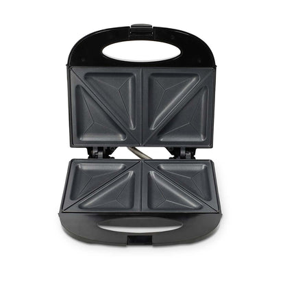 MELISSA 16240112 | Sandwich Maker | 750 W | Sandwich plates | Automatic temperature control | Non-stick Coating | Black