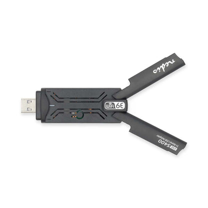 Nedis Network Dongle | Wi-Fi | AX5400 | 2.4/5/6 GHz (Triple Band) | USB3.0 | Wi-Fi speed total: 5400 Mbps | Windows 10 / Windows 11