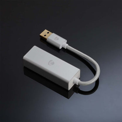Nedis USB Network Adapter | USB 3.2 Gen 1 | 1 Gbps | USB-A Male | RJ45 Female | 0.20 m | Round | Gold Plated | Bare Copper | Silver | Cover Window Box