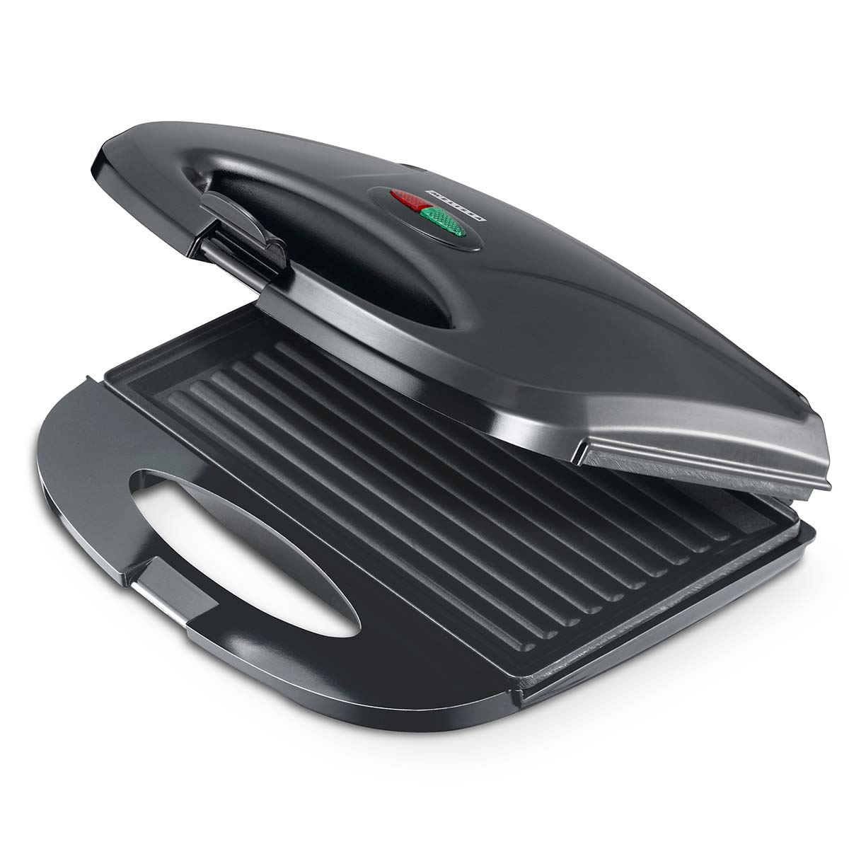 MELISSA Sandwich Maker with Grill Plate | 750 Watt  | Black
