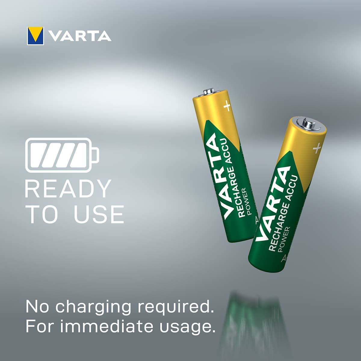 Varta Rechargeable NiMH Battery AAA 1.2 V 1000 mAh 4-Blister
