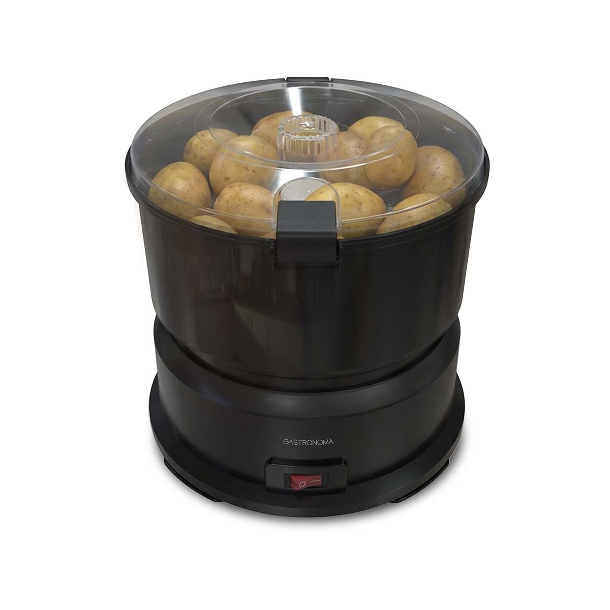 Gastronoma 18220001 | Potato Peeler with Salad Spinner | 1000 g capacity | 85 W | Black