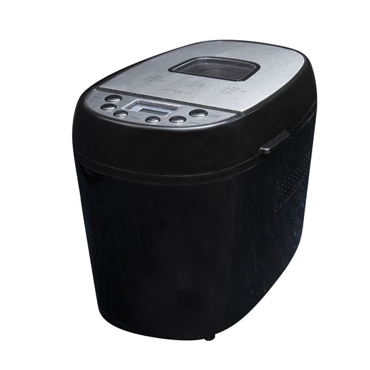 Gastronoma 18260001 | Automatic Bread Maker | 12 Digital Preset Programs | Time | LCD Screen | Black