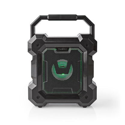 Nedis Bluetooth® Speaker | Maximum battery play time: 13 hrs | Table Design | 5 W | Mono | Built-in microphone | Black