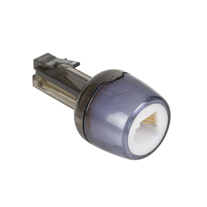 Nedis Anti-Twist Telecom Adapter | Connector type: RJ10 | Adapter type: Adapter | PVC | Black / Transparent