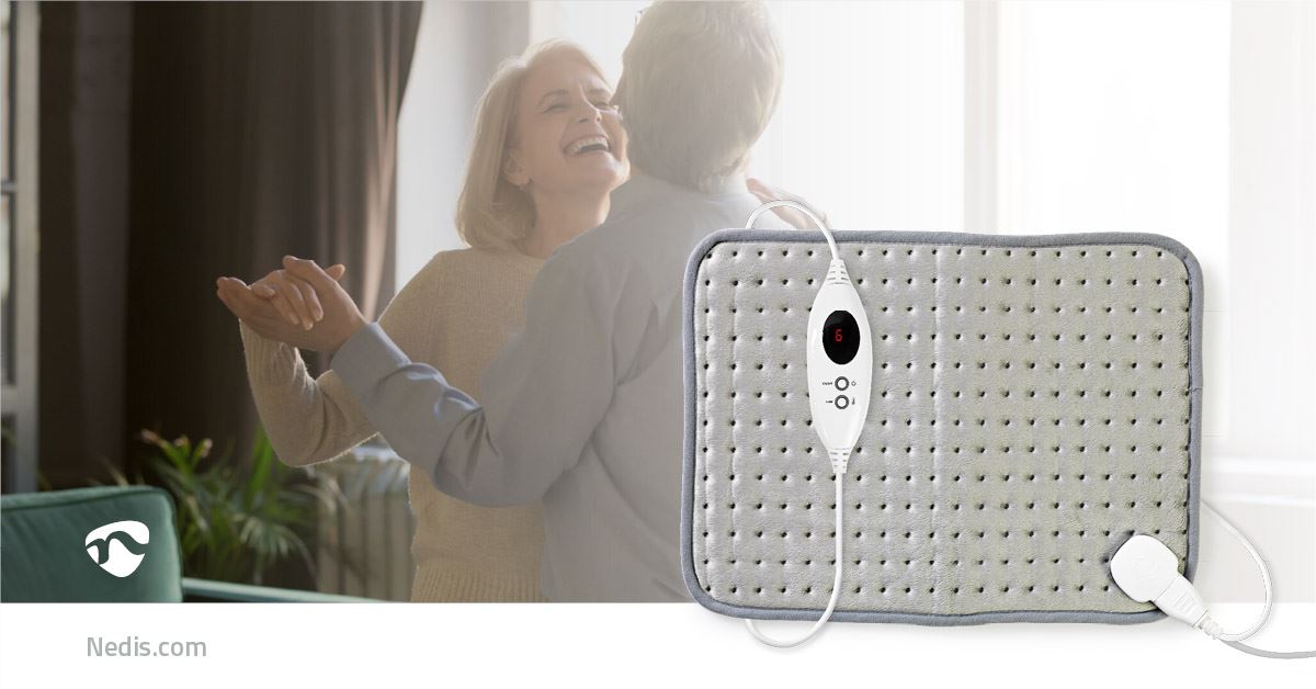 Nedis Heating Pad | 6 Heat Settings | Overheating protection | Washable