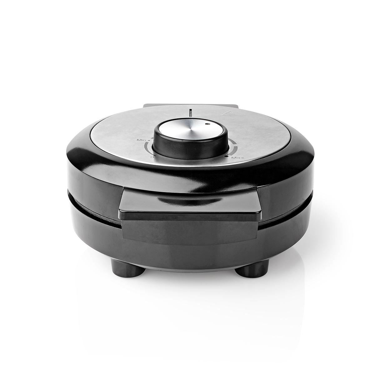 Nedis Waffle Plate | 19 cm | 1000 W | Black