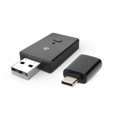 Nedis Wireless Car Audio Adapter | Android Auto / Apple Carplay | AAC / SBC | Black