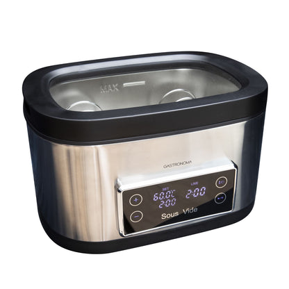 Gastronoma Sous Vide Vacuum Cooker with LCD Timer | 7.6L | 700W | Black / Stainless Steel
