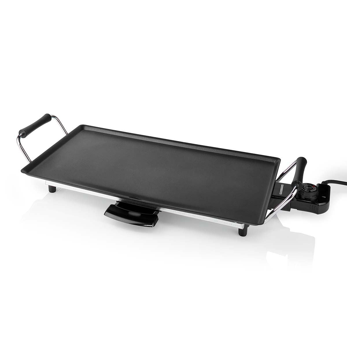 MELISSA Teppanyaki Table Grill | Baking surface ( l x w ): 47.5 x 26.5 cm | 5 Heat Settings