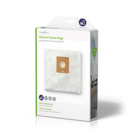 Nedis Vacuum Cleaner Bag | 4 pcs | Synthetic | Most sold for: Philips | White