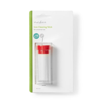 Nedis Iron Soleplate Cleaning Stick | Red / Transparent / White