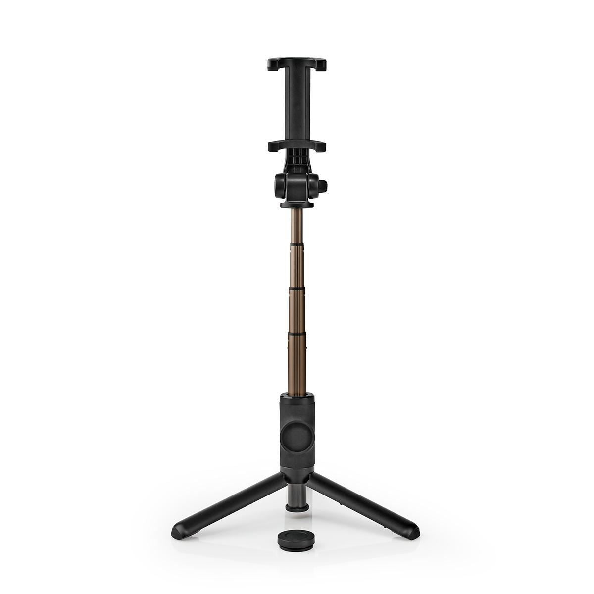 Nedis Bluetooth® Selfie Stick | Bluetooth® version: 4.2 | Maximum screen size: 3.54 " | Folded lenght: 19 cm | Unfolded length: 48 cm | Maximum weight capacity: 400 g | Battery Powered