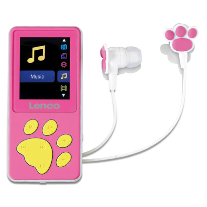 Lenco XEMIO-560PK | MP3/MP4 Player | 8GB | Pink
